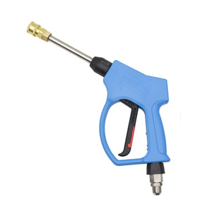 350公斤清洗车机加长高压水枪头黑猫陶瓷阀商用55828380360防缠绕