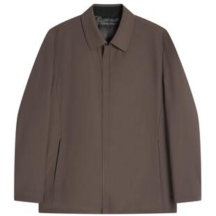 劲霸男装秋冬新款男士轻薄夹克羽绒服中长款易打理外套|BREE3304