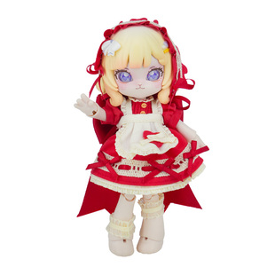 COME4FREE旗舰店.情人节23年款.甜蜜约会BJD娃衣OB11玩偶裙