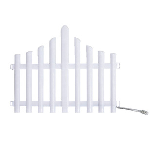 防水太阳能围栏灯栏杆栅栏篱笆草坪花园别墅护栏灯带庭院圣诞灯饰