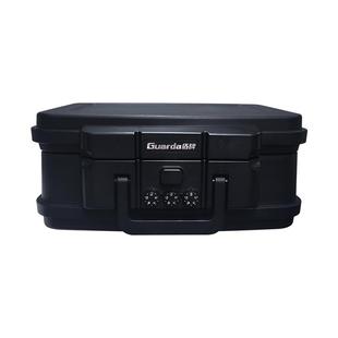 盾牌防火家用小型保险箱防火防水2117机械锁文件证件财务收纳手提办公钥匙保险柜美国UL防火认证耐高温夹万