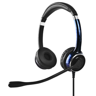 贝恩 FC22话务员头戴式降噪学习直播客服专用耳机电话耳麦USB舒适