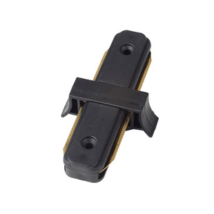 led轨道射灯连接器二线梯形轨道条1米1.5米铝材滑道导轨连接头