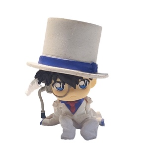 现货 万代 正版 名侦探柯南 新一 基德 安室透 赤井 坐姿手办扭蛋