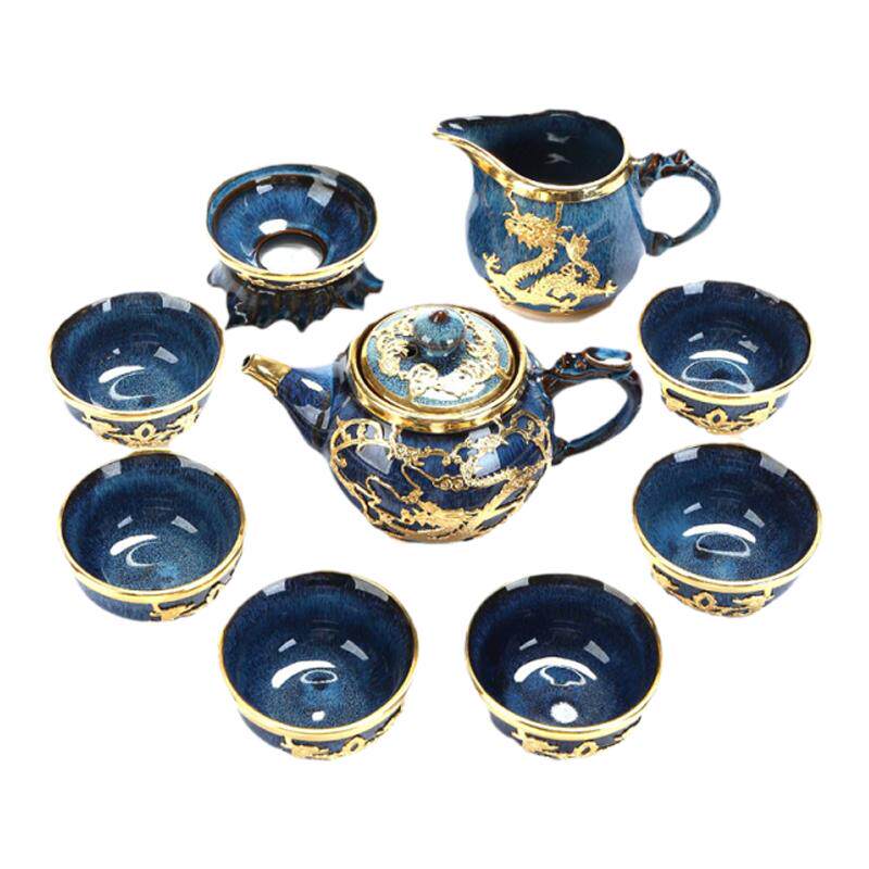功夫茶具盖碗茶壶泡茶整套茶具