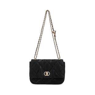 CORALDAISY/卡洛黛茜轻奢小香风菱格链条包女单肩斜挎高级感小包