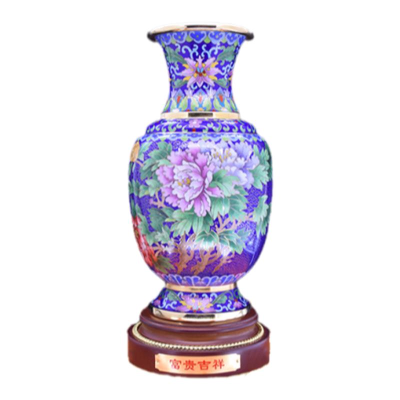 中国送老外摆件北京景泰蓝