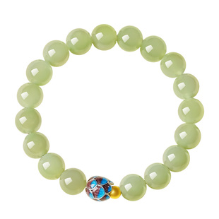 宫里上新和田玉手串女款高级感天然玉石手链串珠生日礼物送妈妈