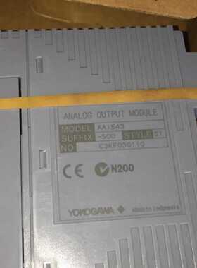 议价全新YOKOGAWA横河AAI543 DCS模拟量输出模块