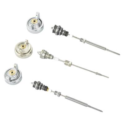 W-101 W-77精品喷枪W-71通用配件三件套枪针喷嘴雾化帽喷漆枪喷壶