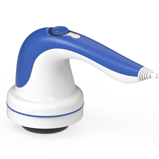 普立电动按摩仪颈椎腰部背部全身多功能手持式按摩器小型震动棒锤