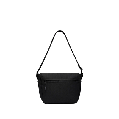 NBA官方-Jordan 考度拉格子布斜挎包休闲时尚百搭包包正黑色7.65L