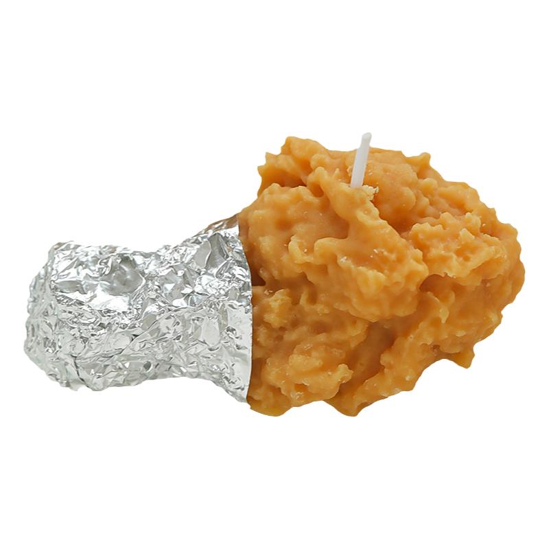 炸鸡香薰蜡烛趣味香氛摆件