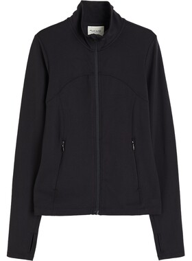 【H&M MOVE SoftMove™】女士运动外套舒柔慢跑拉链上衣1165850