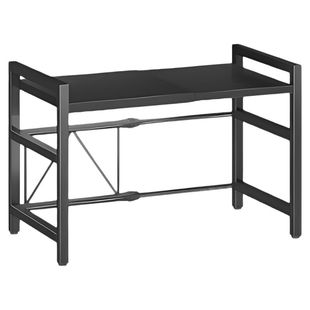 微波炉上面的置物架厨房家用可伸缩落地电饭煲多层台面烤箱收纳架