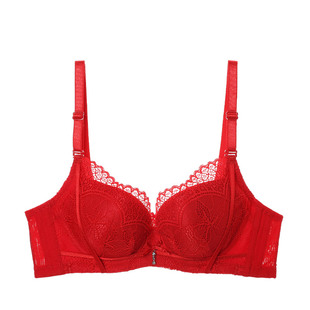 EVE‘S WHISPER/夏娃秘语性感内衣聚拢向上提拉小胸罩不空杯内衣