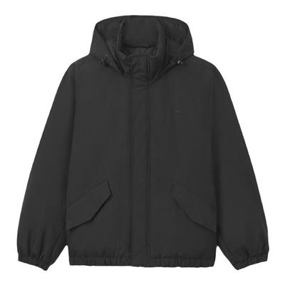 李维斯情侣同款风帽御寒羽绒服