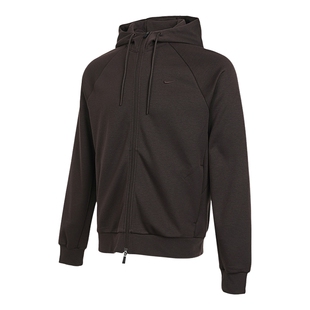 Nike耐克男冬刺绣小标运动训练速干连帽宽松夹克外套 FZ0968-237