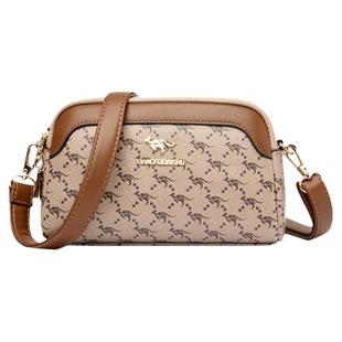 品牌真皮迷你包包女2025新款斜挎包中年妈妈包横款手机单肩小包包