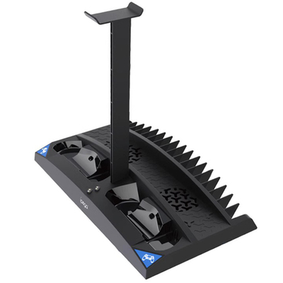 ps4全系列散热双手柄充电耳机架