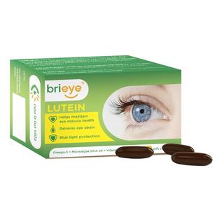 【自营】brieye珍悦目鱼油叶黄素胶囊成人视力丸进口护眼白内嶂