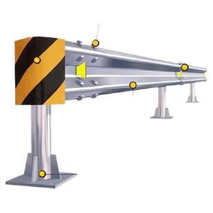 四川波形护栏热镀锌喷塑高速双波三波护栏板乡村路防撞隔离栏