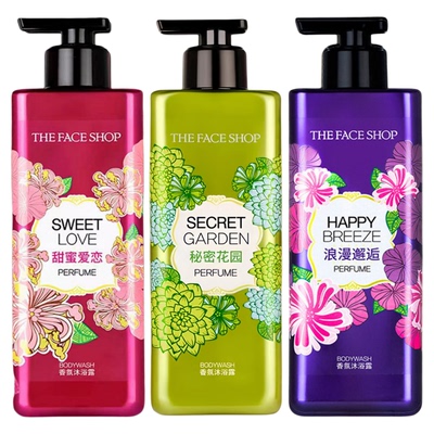 菲诗小铺香氛沐浴露泡沫清洁保湿芳香留香丝滑花香调香水沐浴乳