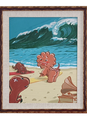 油画框墨创艺实木美式画框
