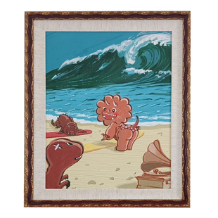 实木相框挂墙定做定制装裱画框木条镜框北欧美式油画框装饰长方框