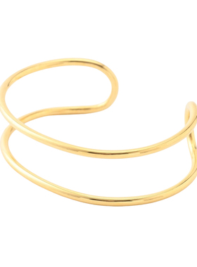 23区设计感优雅精美配饰双线手镯