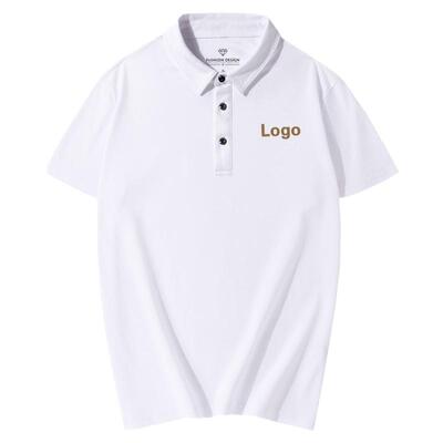 polot恤衫长袖印字图工作服定制