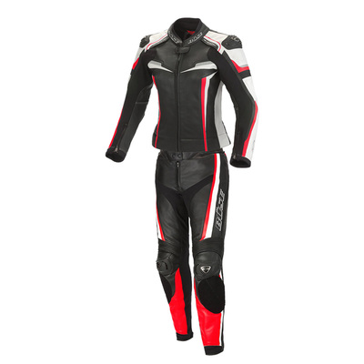 德国Buse Mille摩托车骑行服防摔真皮两件套套装皮衣夹克骑行裤女