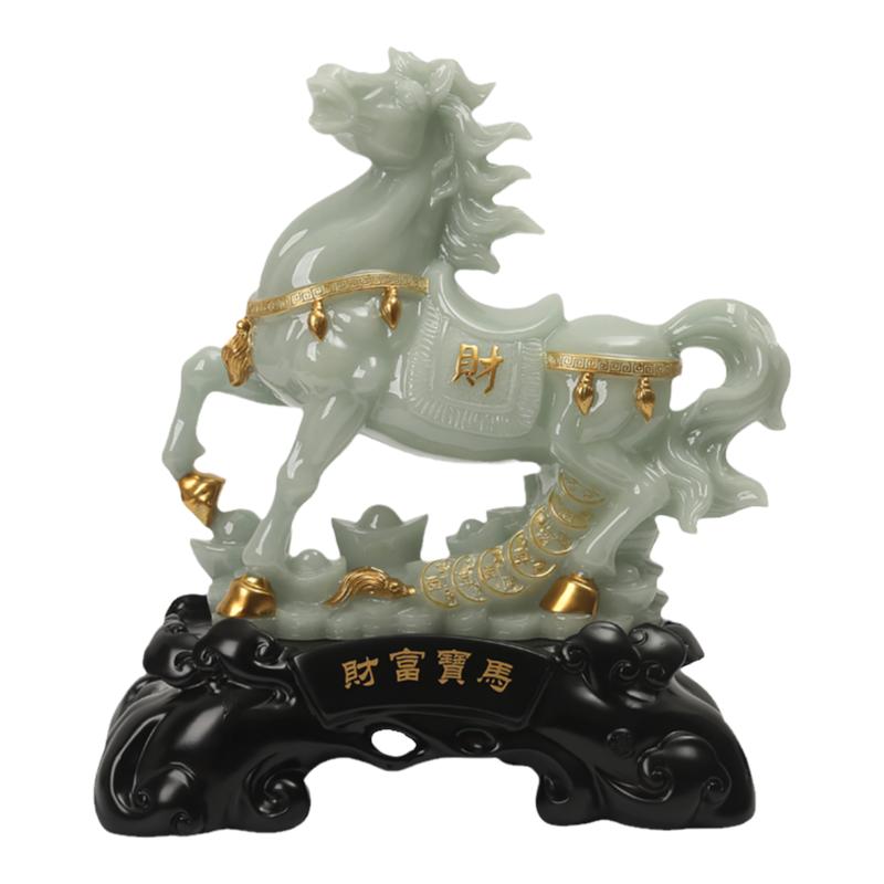 马到成功摆件老板办公室装饰品