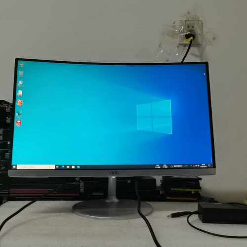溢价-AOC C24V1HD显示器，23.8寸，型号：C24V1，