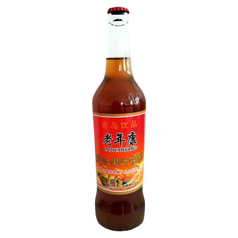 青岛老年康果汁小时候喝的饮料复合整箱瓶装母亲节怀旧童年新饮品