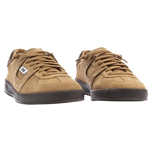 P448 MONZA女款铆钉装饰绒面Logo尾标休闲运动鞋德训鞋 秋冬系列