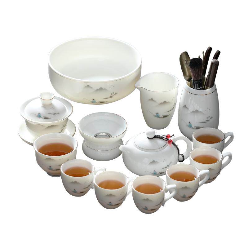 功夫茶具套装不烫手易清洗高档