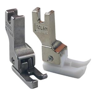 0.1 0.2正反高低塑料压脚CL 1/16N 1/32平缝机电脑平车止口明线