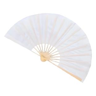 扇子舞蹈扇与凤行上春山同款纯白中国风古典舞演出表演专用折叠扇