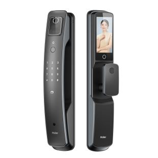 海尔AI掌静脉智能门锁3D人脸识别指纹锁可视门铃电子密码锁S60Pro