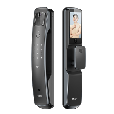 海尔AI人脸识别掌静脉智能门锁