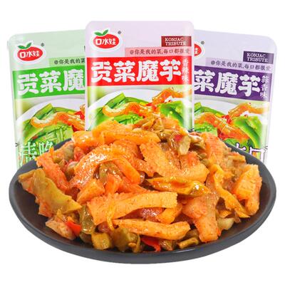 口水娃魔芋贡菜下饭菜小零食