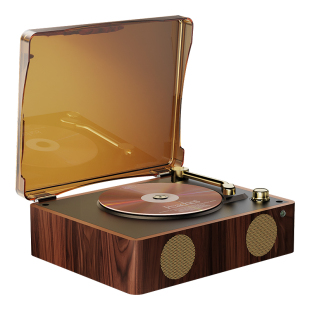 斐帅复古CD机专辑播放器唱片机音乐高音质蓝牙音箱光盘光碟片礼物