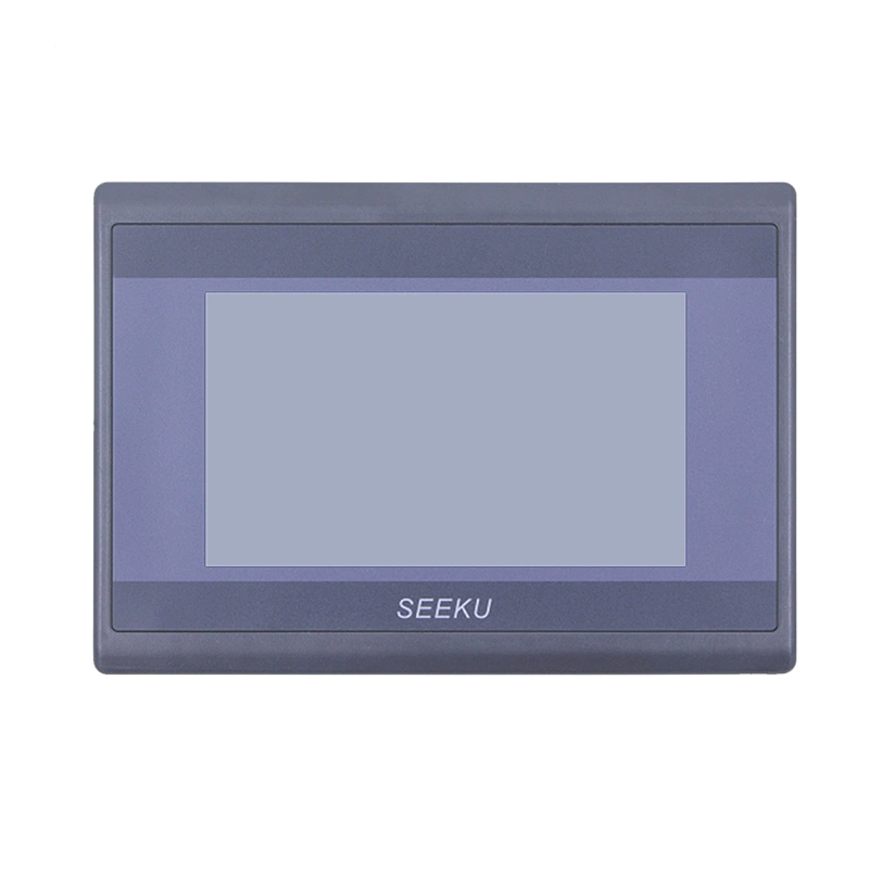 SEEKU厂家直供 4.3寸 7寸触摸屏PLC一体机带PT100 K型热电偶测温