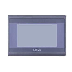SEEKU厂家直供 4.3寸 7寸触摸屏PLC一体机带PT100 K型热电偶测温