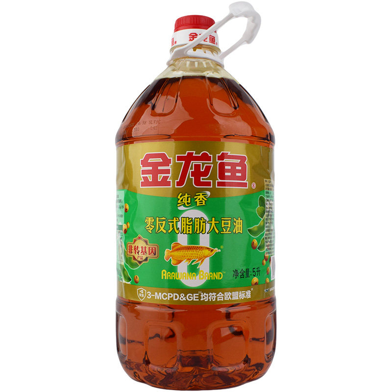 非转基因大豆油金龙鱼5升