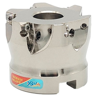 高精台湾品质款4NKT快进给内冷数控铣刀盘40 50 63 4NKT060308R