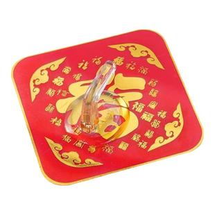 挂钩强力粘胶墙壁挂墙上承重无痕轻奢墙面免打孔红色喜庆粘贴粘钩