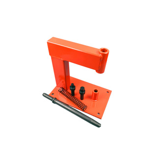 C4/C6气铲 铲头刹车片铆钉机配件 风镐汽铲剃刹车片工具铆杆弹簧