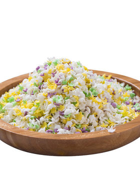 彩色面包糠家用炸鸡排南瓜饼炸香蕉面包屑五彩星星雪花片商用批发